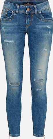 LTB Skinny Jeans 'AMORE' in Blauw: voorkant