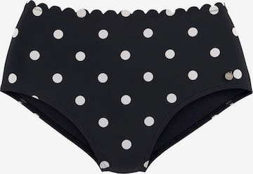 Pantaloncini per bikini di LASCANA in nero: frontale