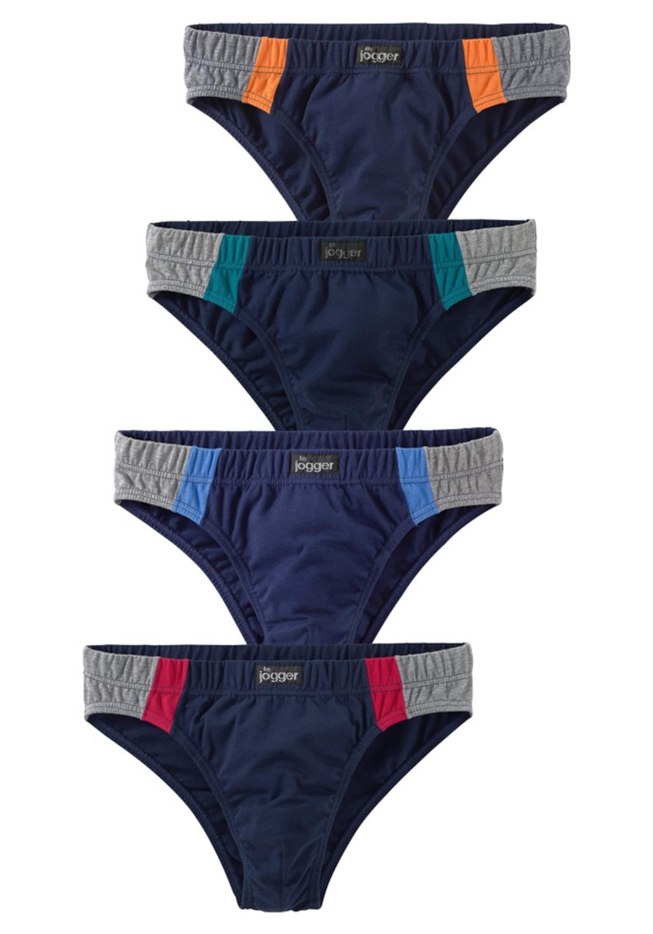 LE JOGGER Slip in Blau: Vorderseite