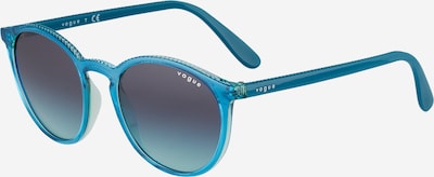 VOGUE Eyewear Zonnebril in de kleur Lichtblauw / Petrol, Productweergave