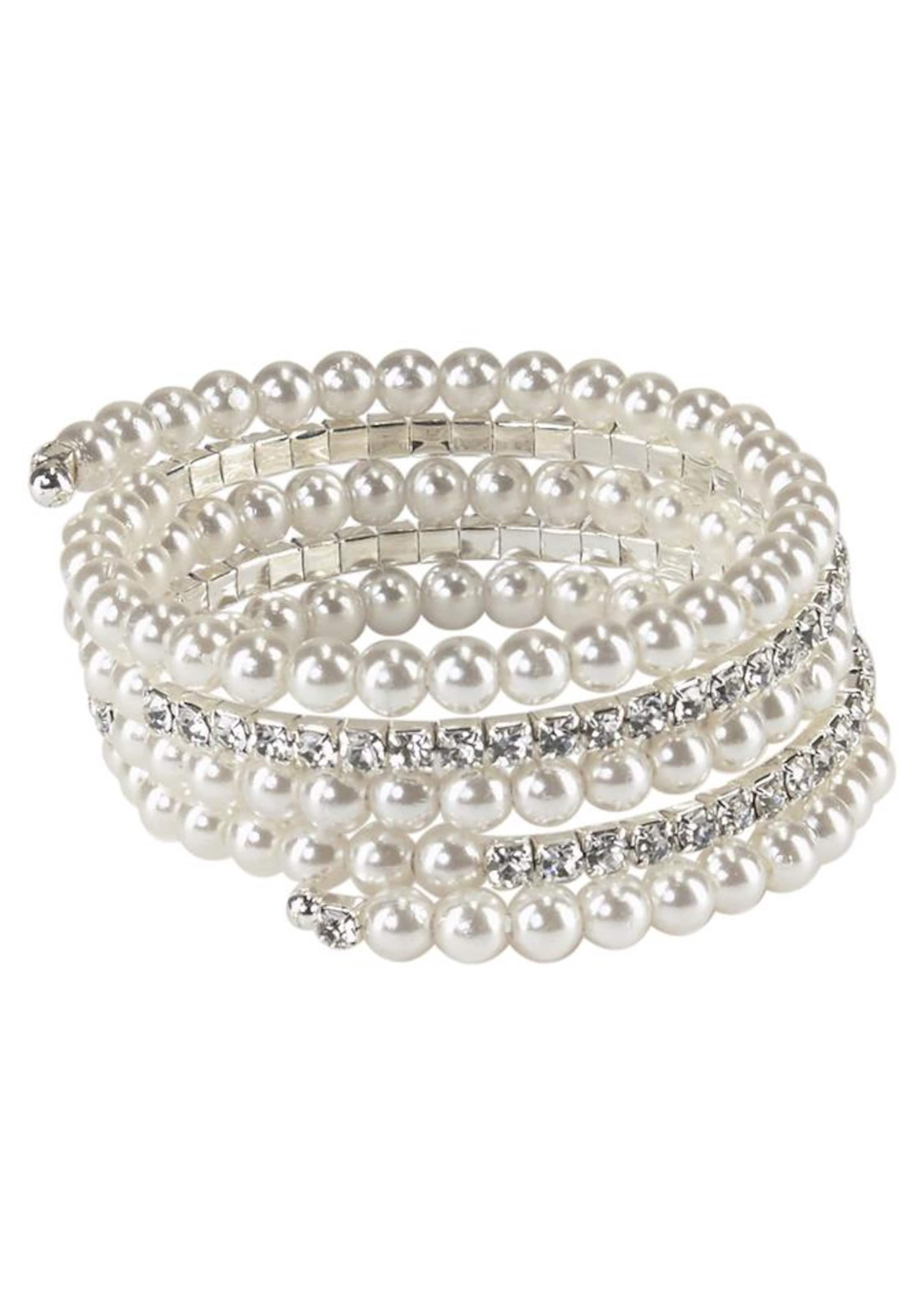 J. Jayz Armband in Silber: Vorderseite