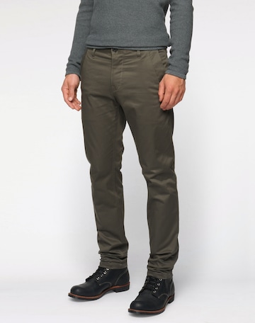 G-Star RAW Slimfit Chinobyxa 'Bronson Slim' i grön: framsida