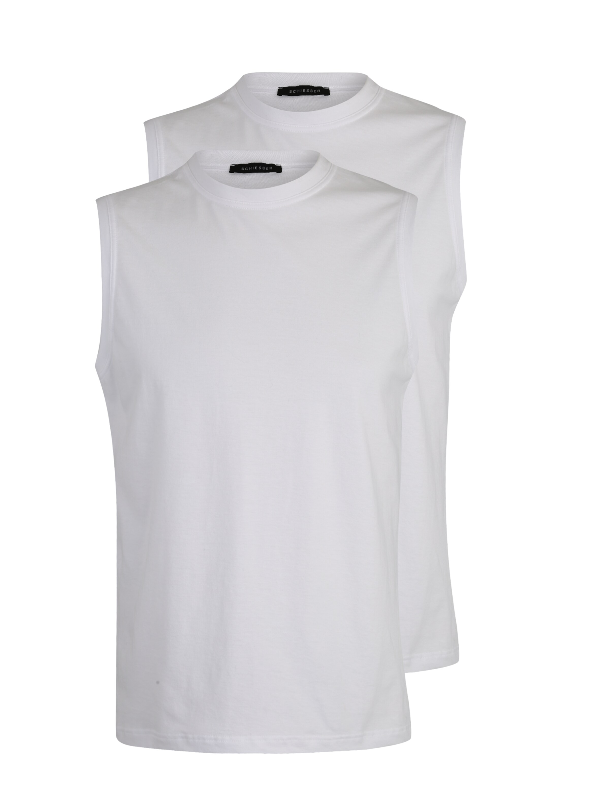 SCHIESSER - Onderhemd in de kleur Wit