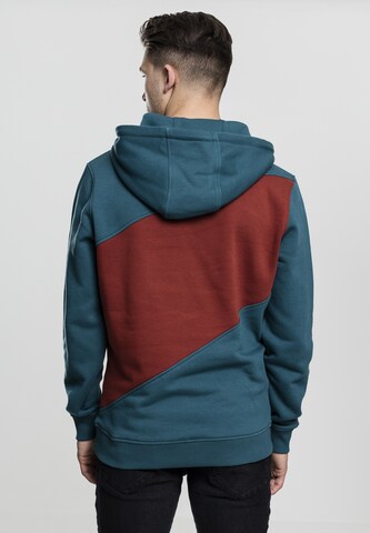 Urban Classics Sweatshirt 'Zig Zag' i blå