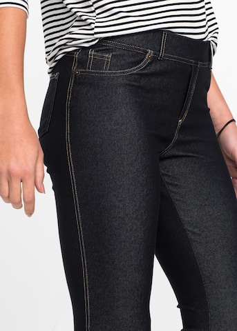 bonprix Skinny Leggings in Zwart