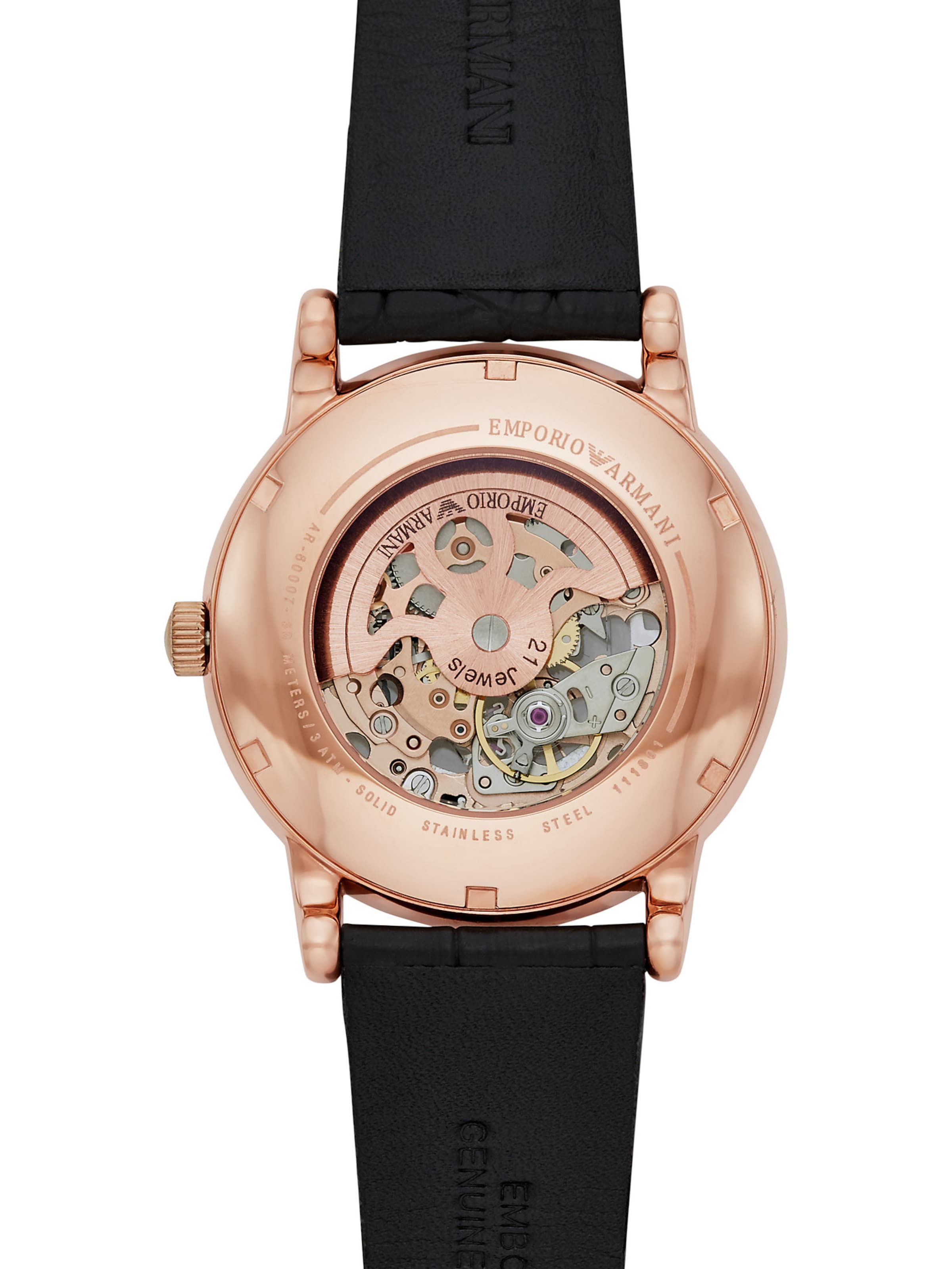 Emporio Armani Analog watch in Black