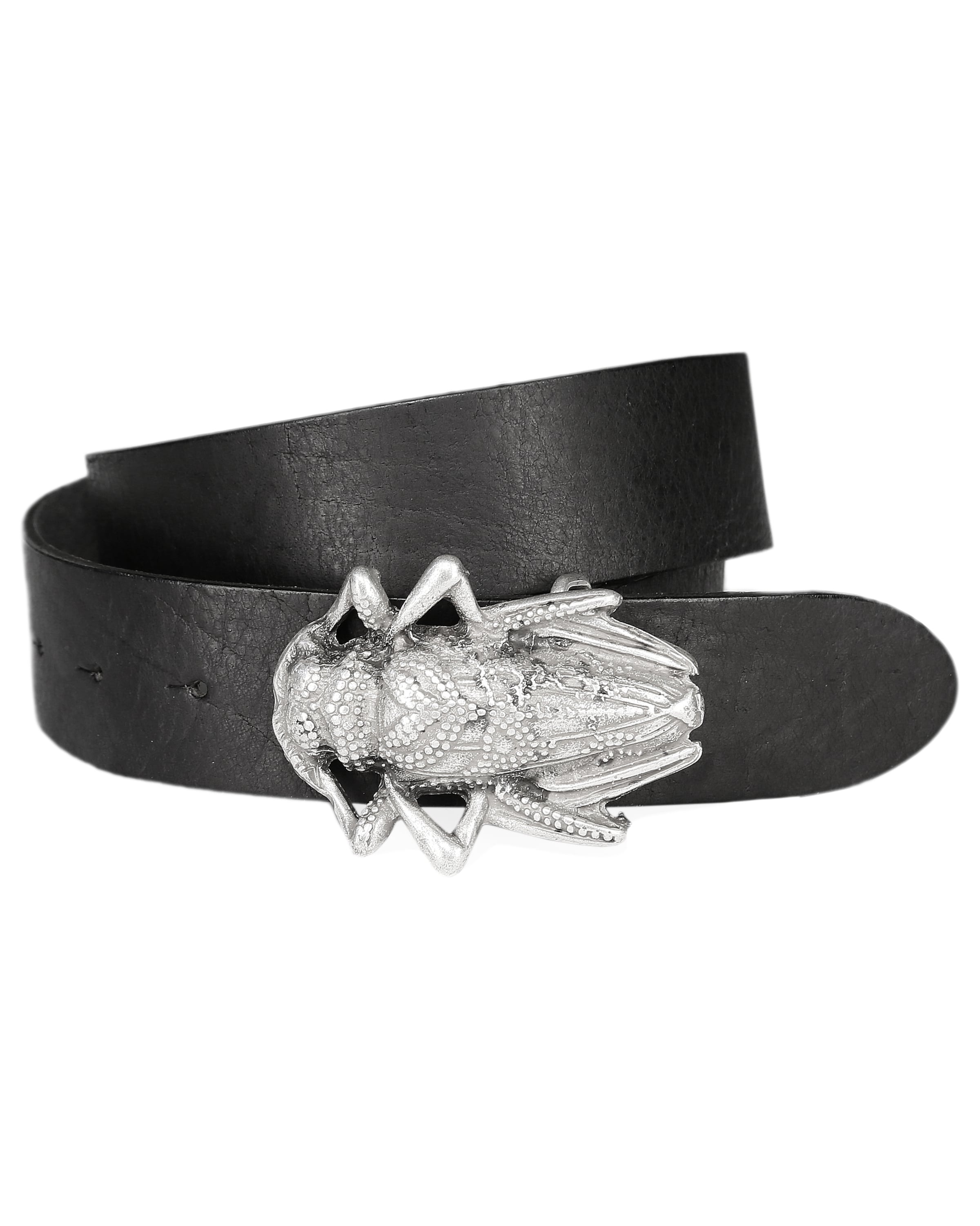 Maze Gürtel 'Beetle' in Schwarz: Vorderseite