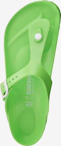 BIRKENSTOCK Zehentrenner 'Gizeh' in Grün