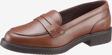 Marc O'Polo Classic Flats in Brown: front