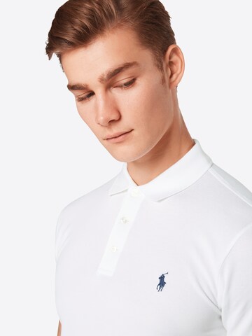 Polo Ralph Lauren Слим Футболка в Белый