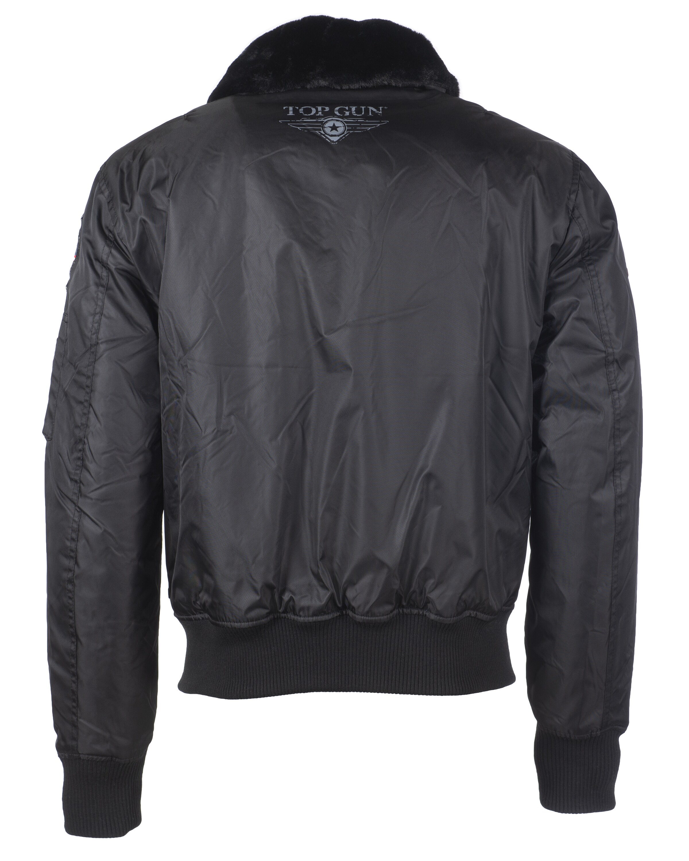 TOP GUN Tussenjas in Zwart