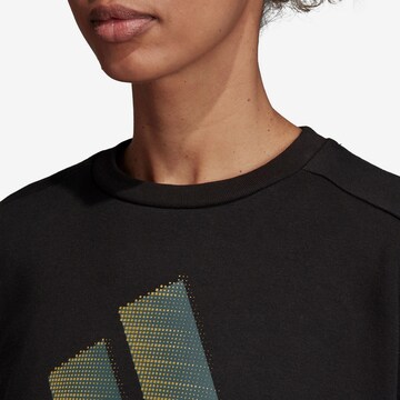 ADIDAS SPORTSWEAR Athletic Sweatshirt in Black