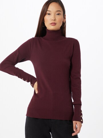 Pull-over 'Kaloretta' Kaffe en rouge