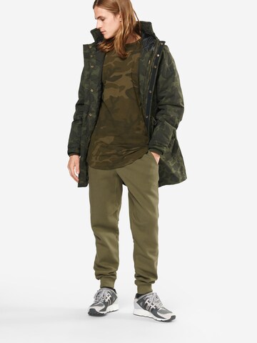 Urban Classics Tapered Trousers in Green