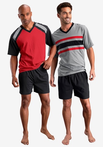 LE JOGGER Short Pajamas 'Le Jogger' in Red: front