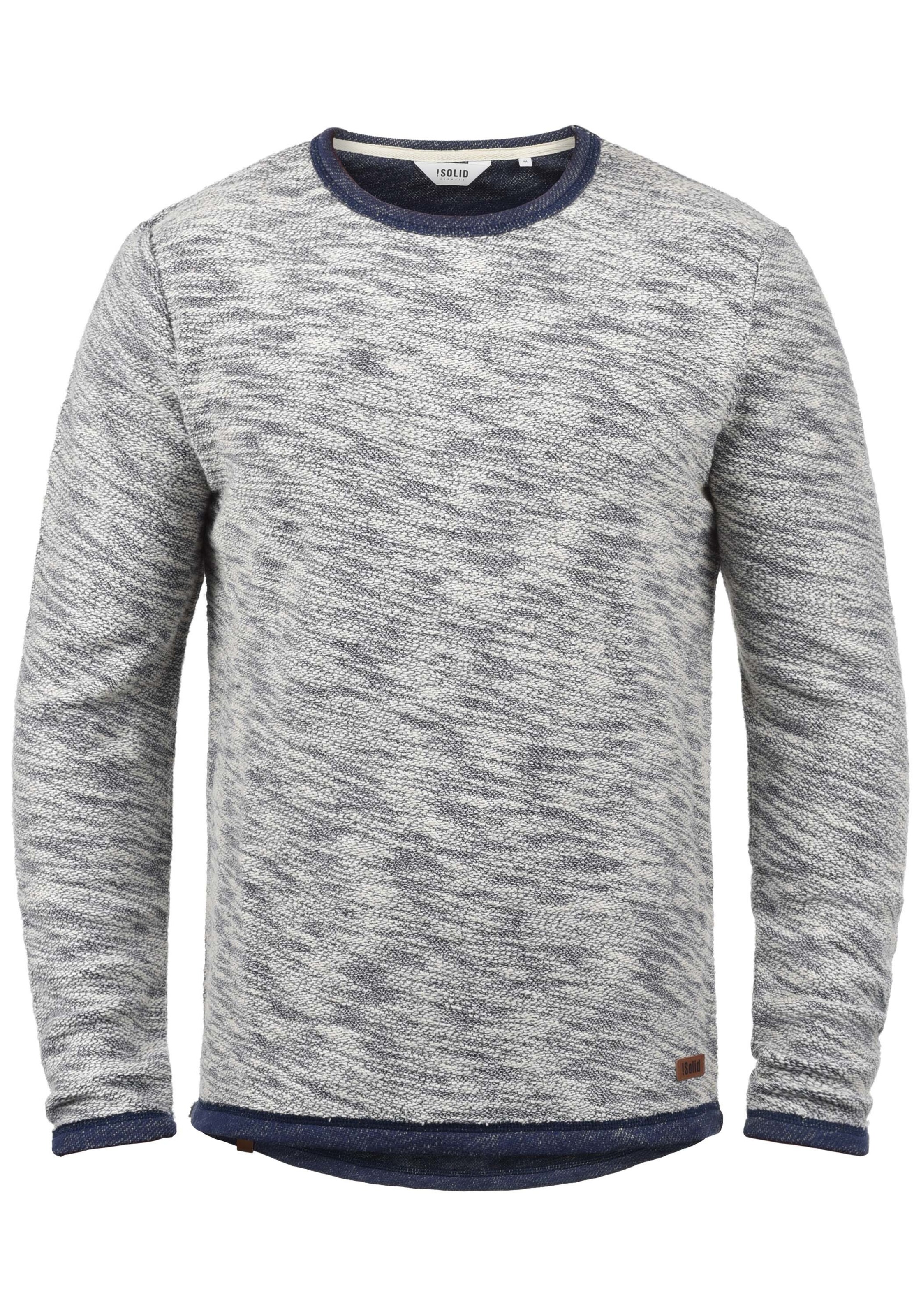 !Solid Sweatshirt 'SDFlocks' in Blau: Vorderseite