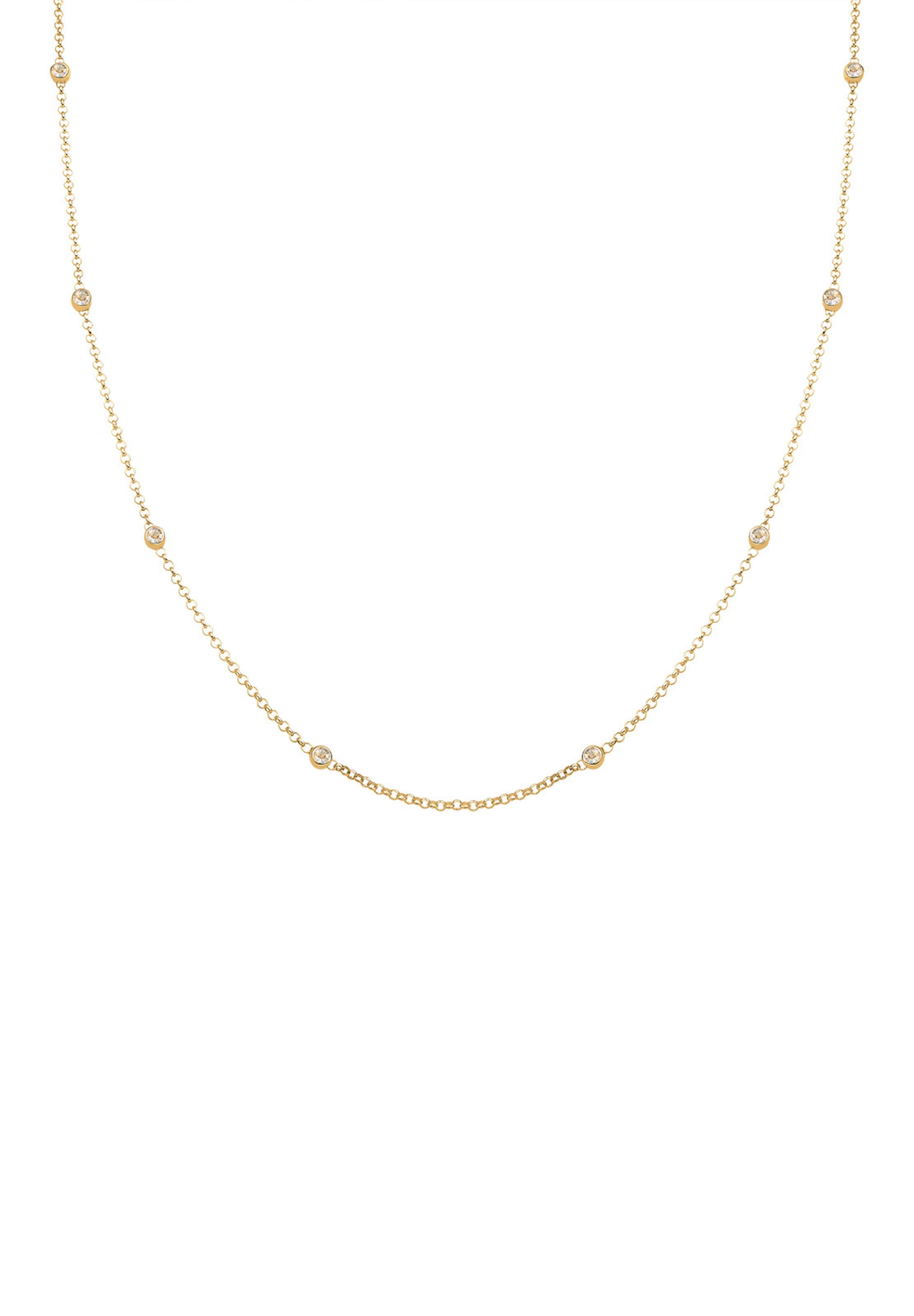 Chaîne ELLI en or : devant