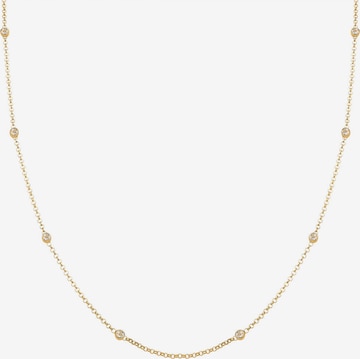 ELLI Necklace 'Kristall' in Gold: front