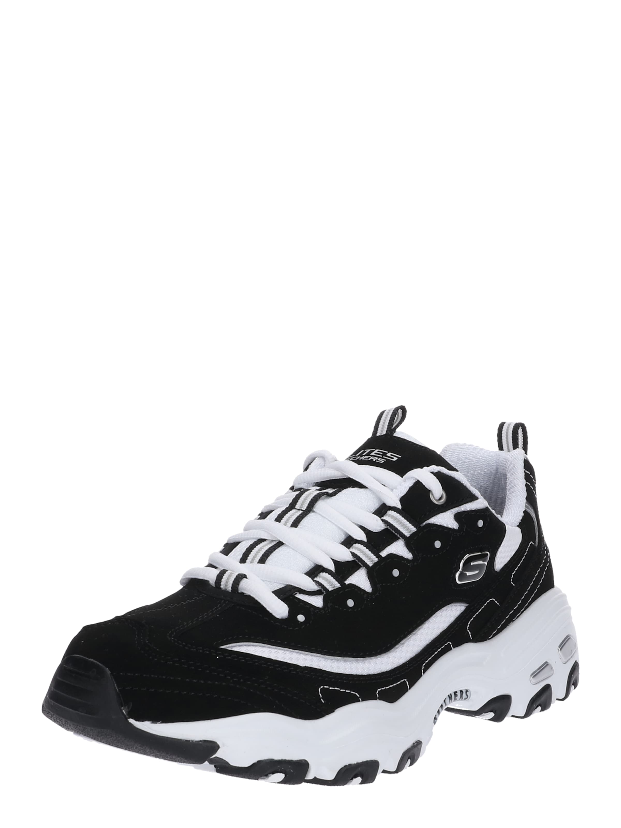 Sneaker bassa 'D'LITES' di SKECHERS in nero: frontale