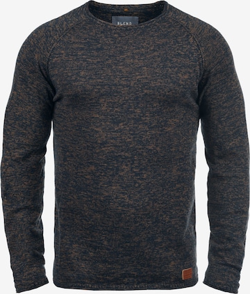 BLEND Sweater 'Dan' in Brown: front