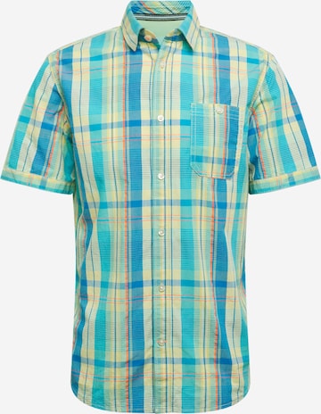 TOM TAILOR Regular fit Button Up Shirt in Blue: front