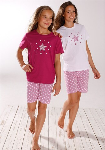 PETITE FLEUR Shortys in Pink: Vorderseite