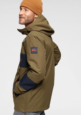 QUIKSILVER Regular Fit Jacke 'Steeze' in Braun