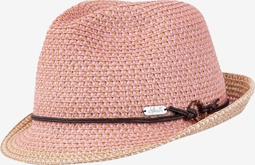 Chapeaux 'Rimini Hat' chillouts en rose : devant