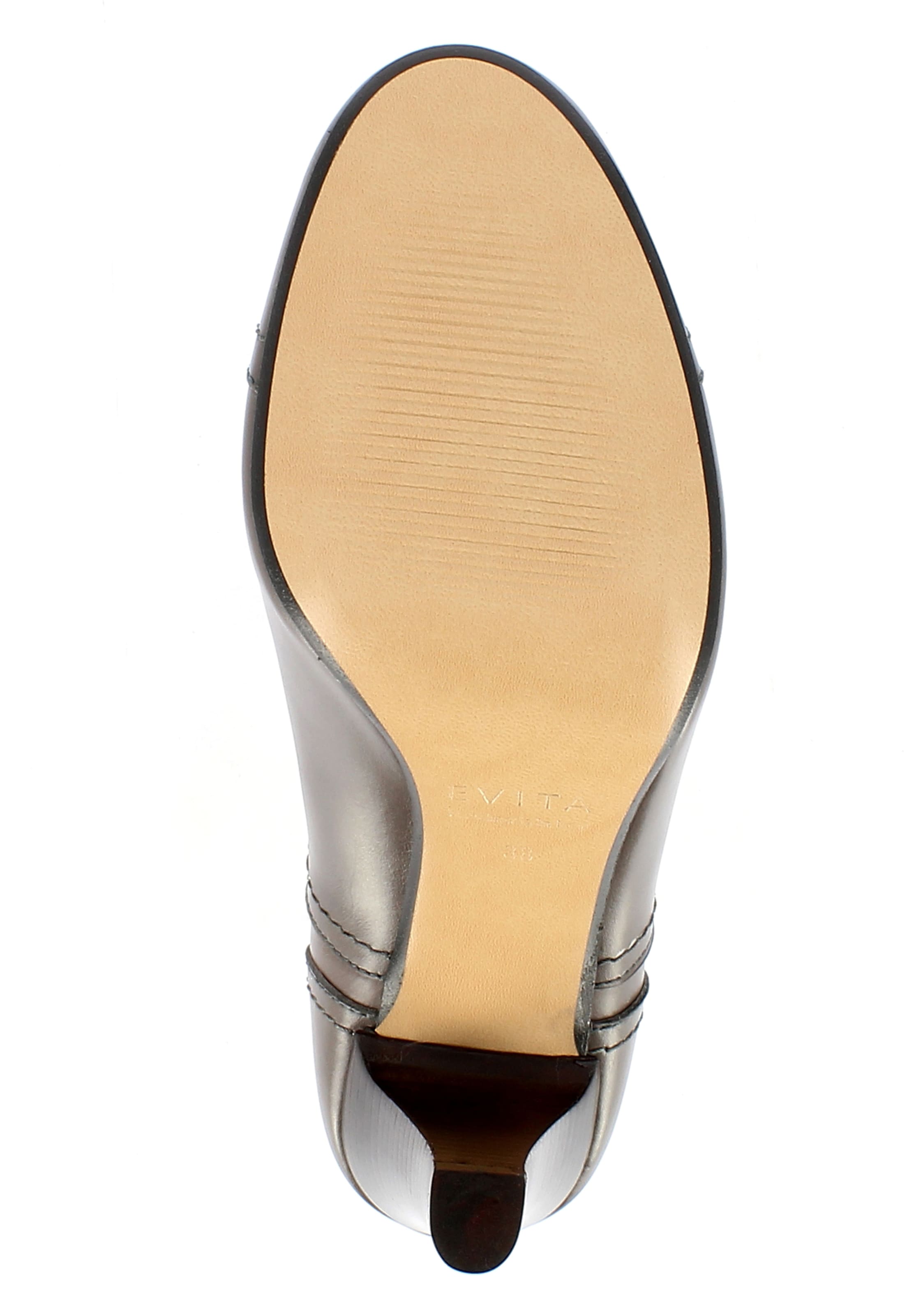 EVITA Platform Heels 'MARIA' in Grey