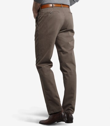 Meyer Hosen Regular Chino Pants 'Roma' in Brown