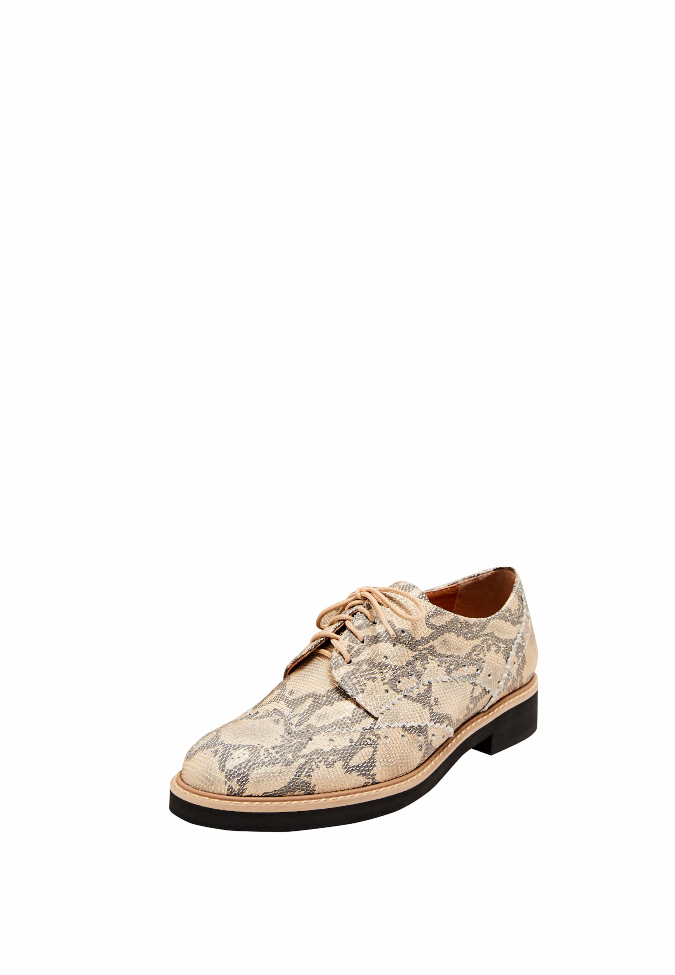 FELIPA - Veterschoen in de kleur Beige