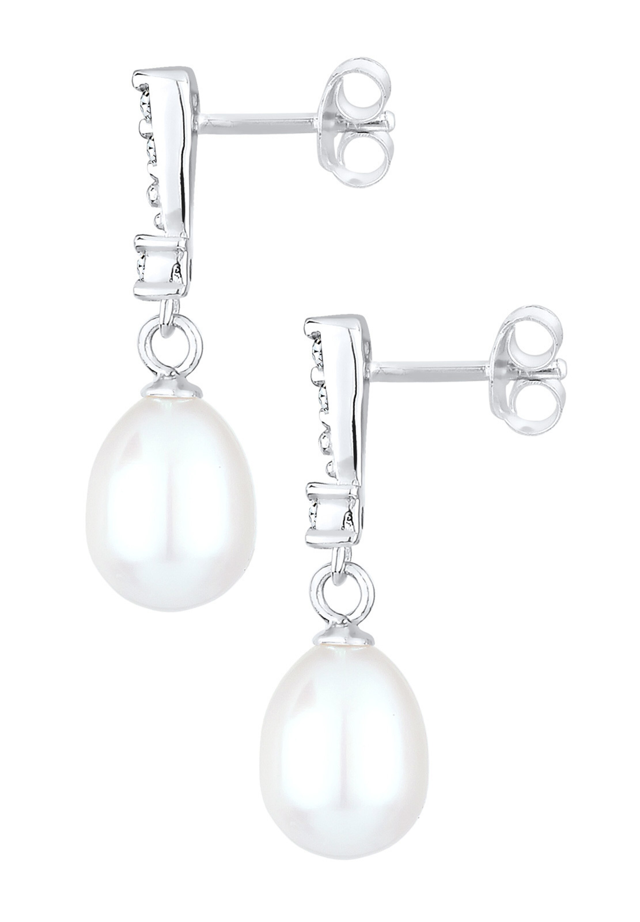 Boucles d'oreilles ELLI en blanc