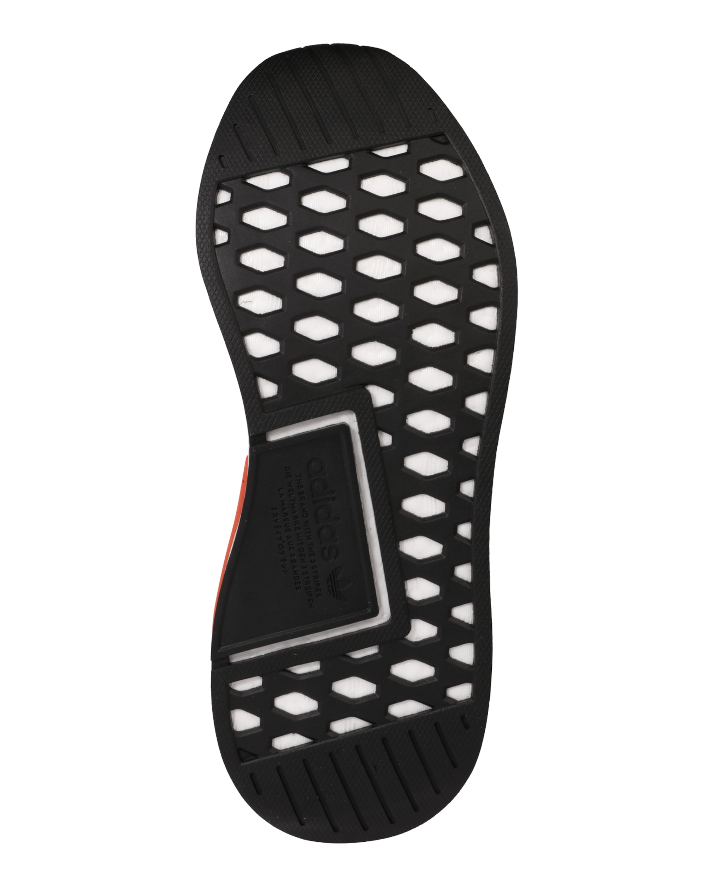 Sneaker bassa 'NMD R2 PK' di ADIDAS ORIGINALS in grigio: inferiore