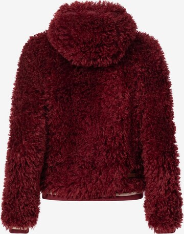 MARIKOO Between-Season Jacket 'Puderzuckerwölkchen' in Red