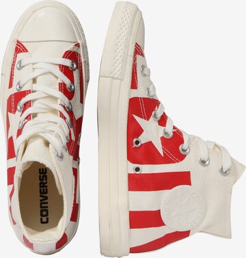 CONVERSE Trampki wysokie 'Chuck Taylor All Star' w kolorze biały: bok