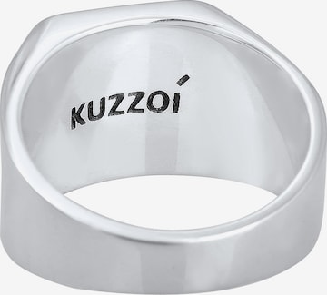 KUZZOI Siegelring 'Pfeil' in Silber