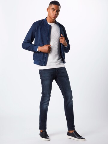 QS Regular Jeans in Blau