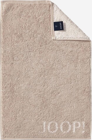 JOOP! Towel 'Doubleface' in Beige: front