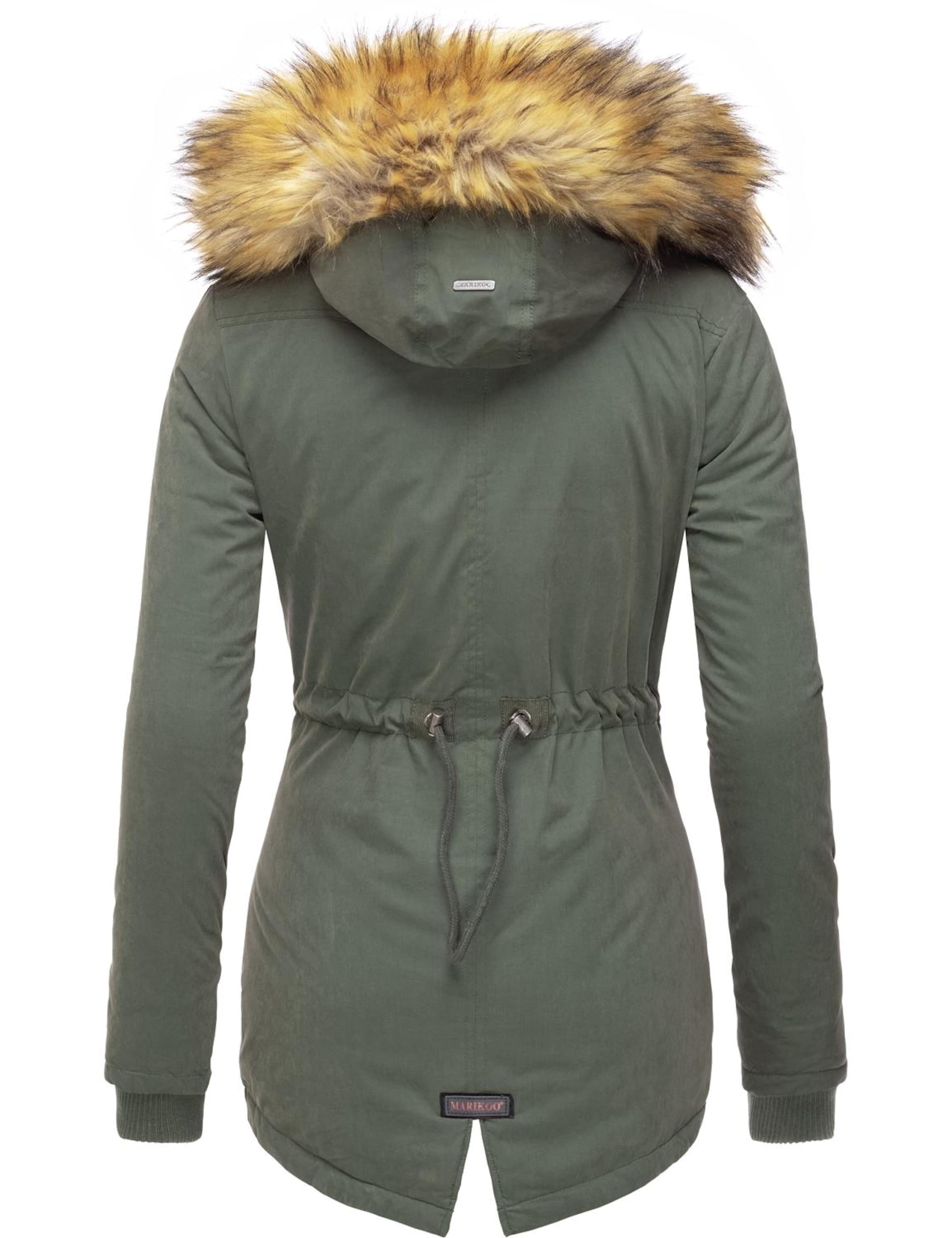 Parka d’hiver 'Akira' MARIKOO en vert