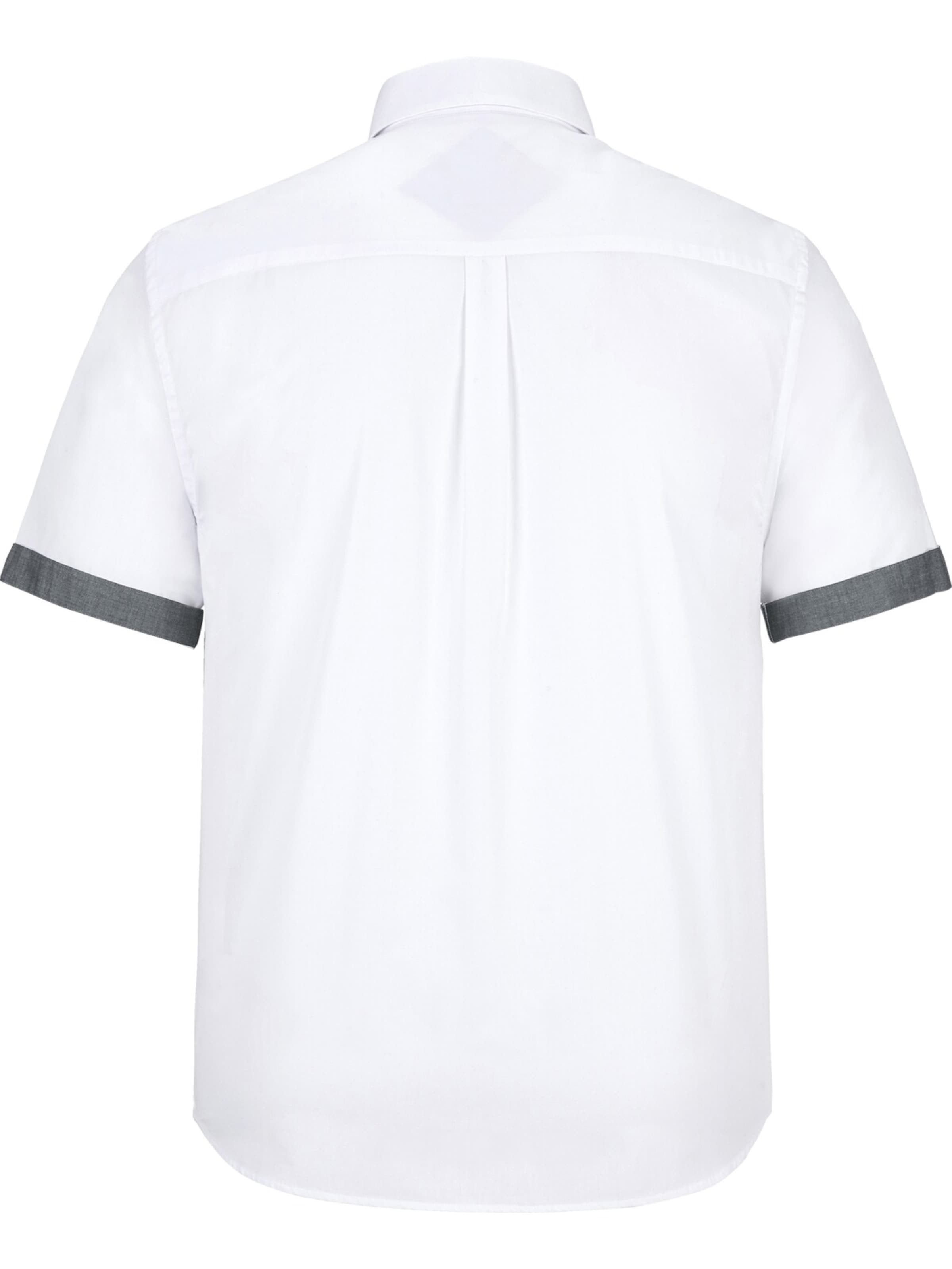 Jan Vanderstorm Comfort Fit Doppelpack Hemd 'Evin' in Grau