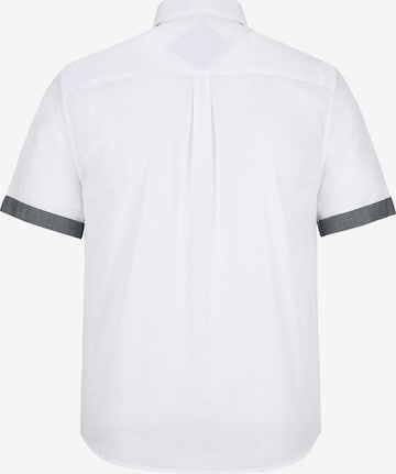 Jan Vanderstorm Comfort fit Button Up Shirt 'Evin' in Grey