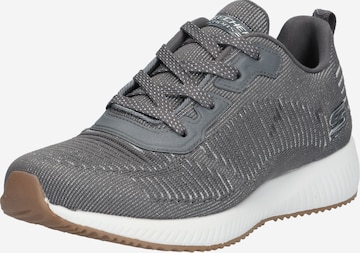 SKECHERS Platform trainers in Grey: front