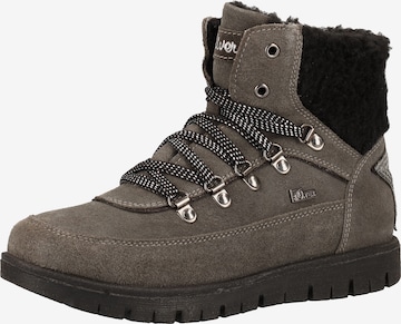 Bottes de neige s.Oliver en gris : devant