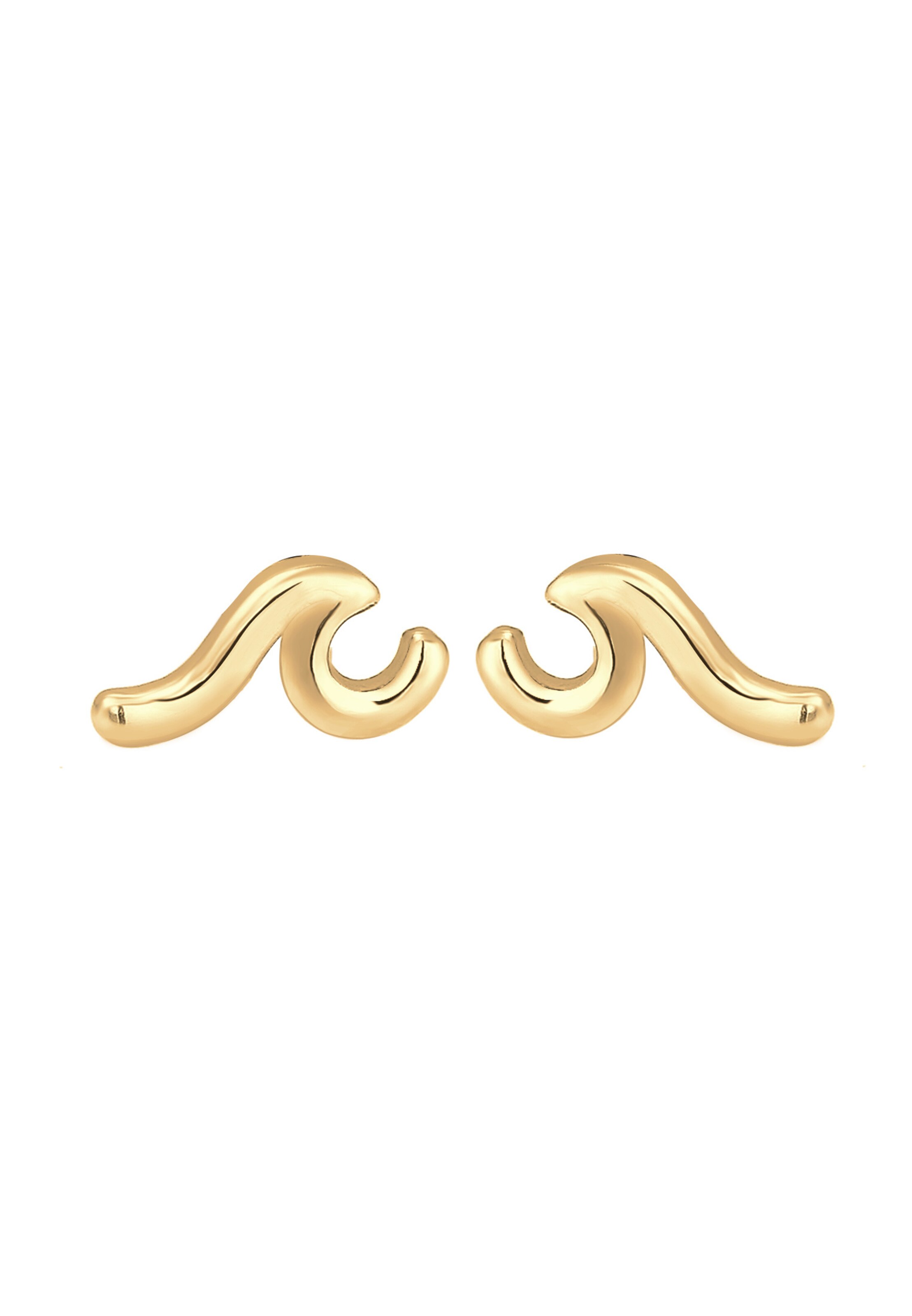 ELLI Earrings 'Wellen' in Gold