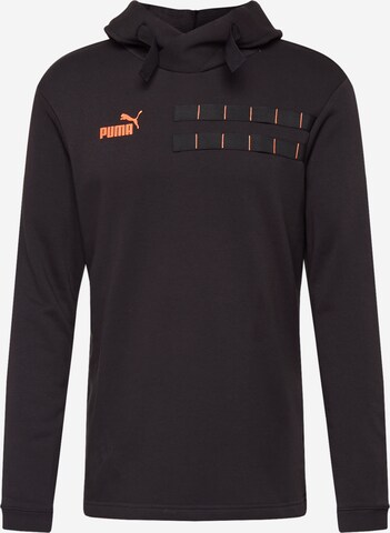 PUMA Regular fit Sweatshirt in Black: front