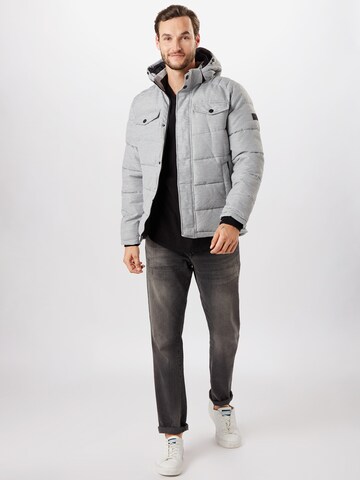 JACK & JONES Regular Fit Jacke in Grau