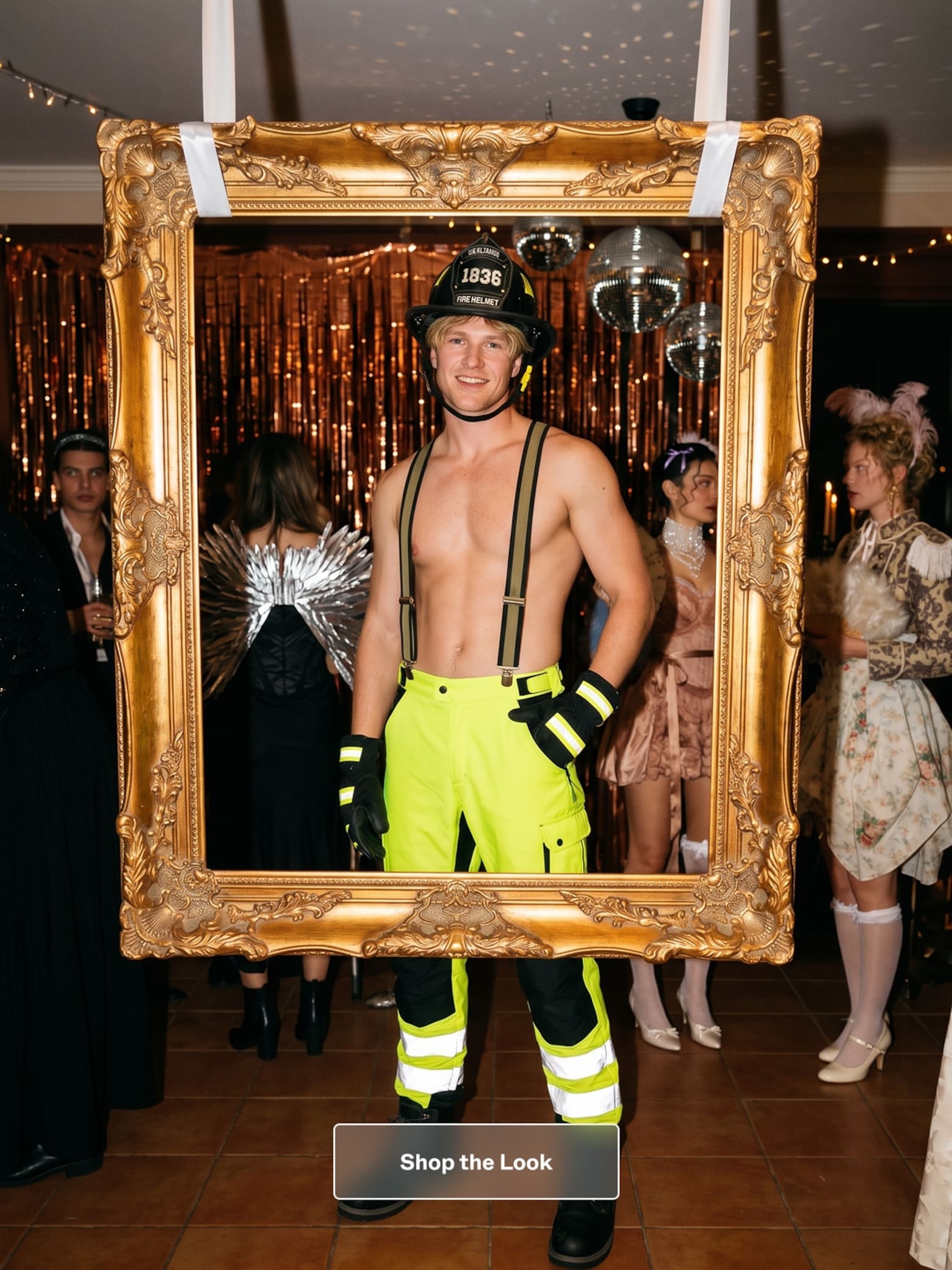 The AY Style Edit - Halloween Fireman Look