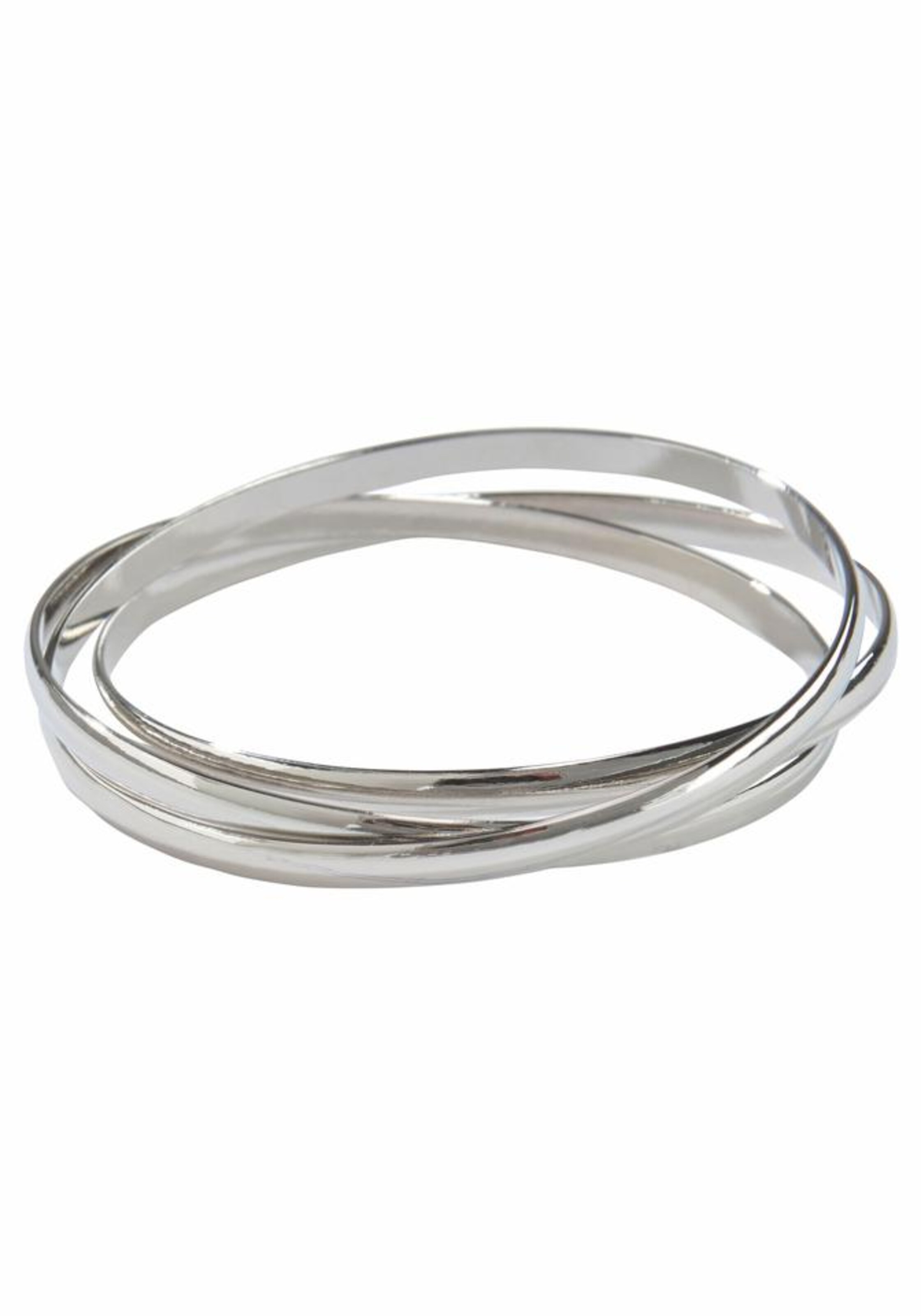 J. Jayz Armreif Set in Silber: Vorderseite