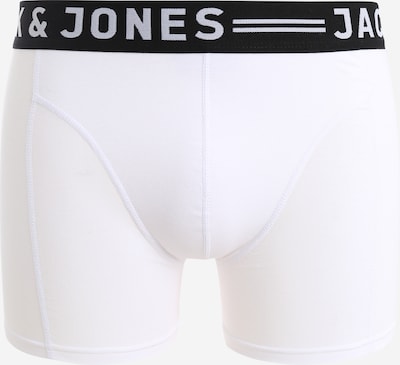 JACK & JONES Boxershorts 'Sense' in de kleur Zwart / Wit, Productweergave