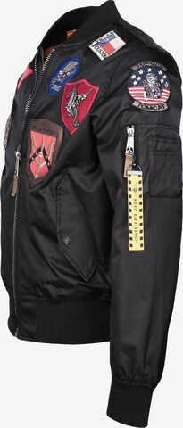 TOP GUN Between-Season Jacket ' Beast ' in Black